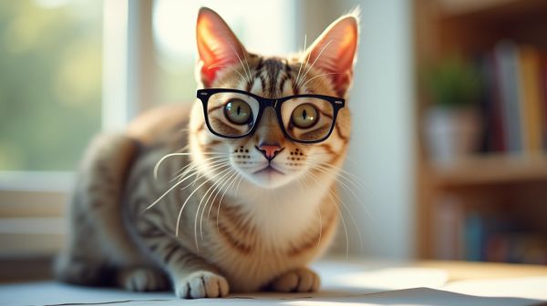 Pourquoi offrir des lunettes pour chat à votre félin ?